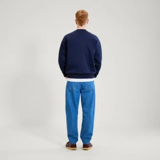 Yetişkin Unisex Kickers Klasik Crew Sweatshirt Lacivert