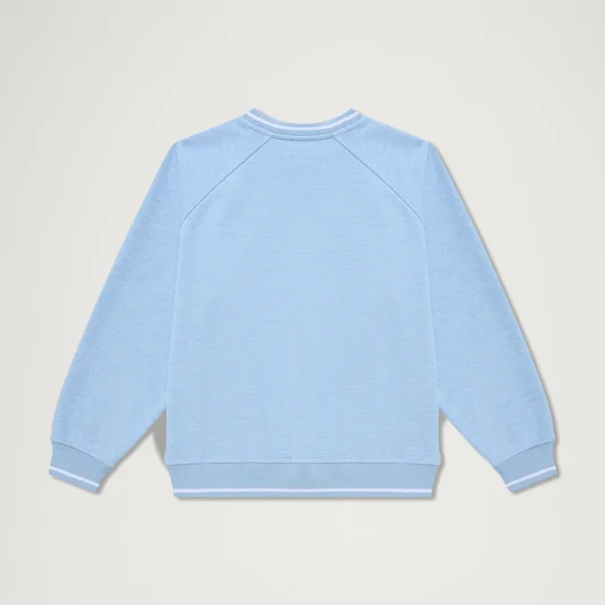 Yetişkin Unisex Kickers Klasik Crew Sweatshirt Mavi