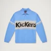 Yetişkin Unisex Kickers Klasik Fermuarlı Örgü Mavi