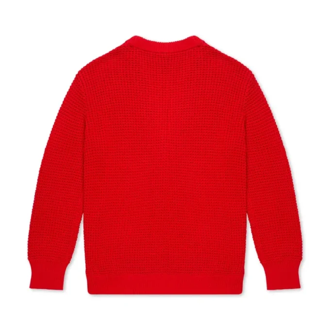 Yetişkin Unisex Kickers Klasik Hırka Kırmızı