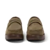 Yetişkin Unisex Lennon Loafer Deri Koyu Yeşil