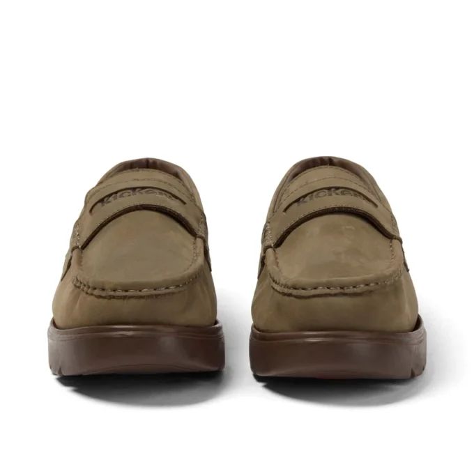 Yetişkin Unisex Lennon Loafer Deri Koyu Yeşil