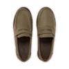 Yetişkin Unisex Lennon Loafer Deri Koyu Yeşil