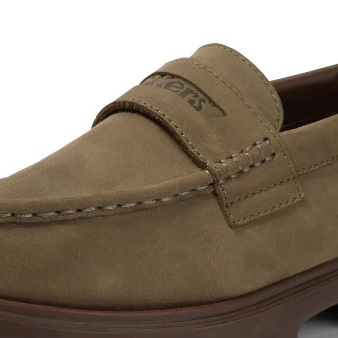 Yetişkin Unisex Lennon Loafer Deri Koyu Yeşil