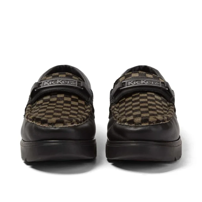 Yetişkin Unisex Lennon Loafer Deri Siyah