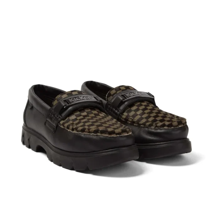 Yetişkin Unisex Lennon Loafer Deri Siyah