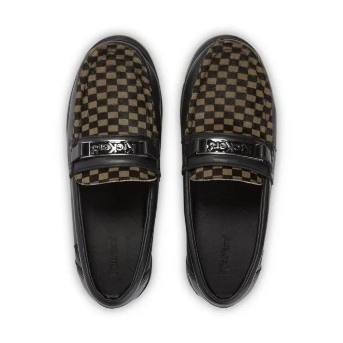 Yetişkin Unisex Lennon Loafer Deri Siyah