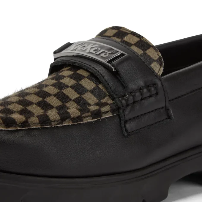 Yetişkin Unisex Lennon Loafer Deri Siyah