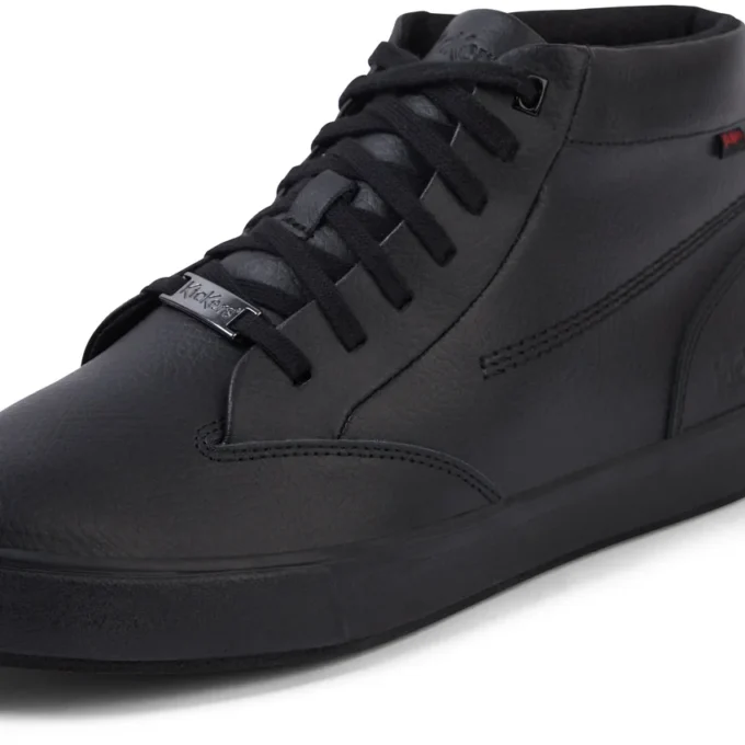 Yetişkin Unisex Tovni Tumble Hi Deri Siyah